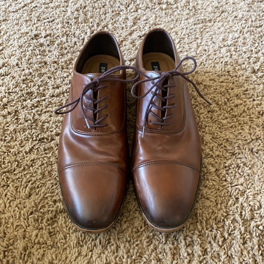 Parker & Sky brown dress shoes size 10 men’s